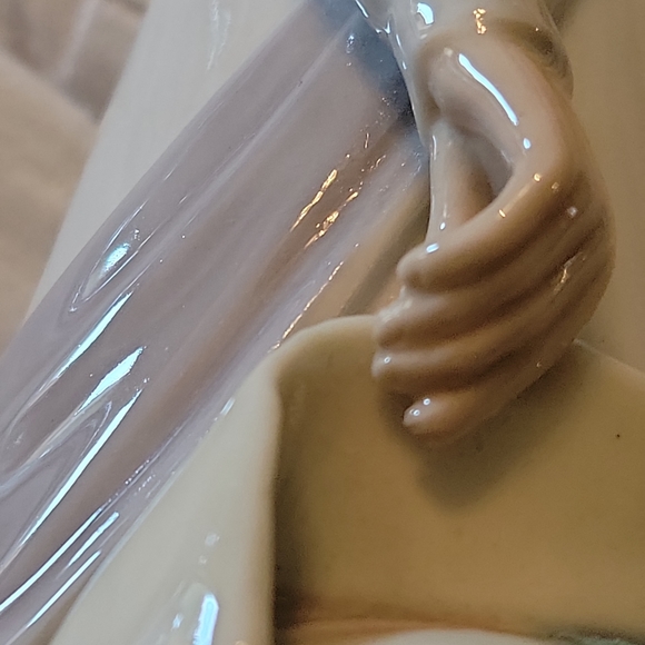 Casades - Porcelain Figurine Lady With Floral Hat - 12.5” Tall - Made In Spain - Picture 11 of 11